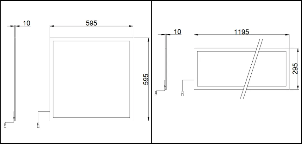 resistex BL 2700 6000K Led Panel Advanced Tunable white - FIG 3