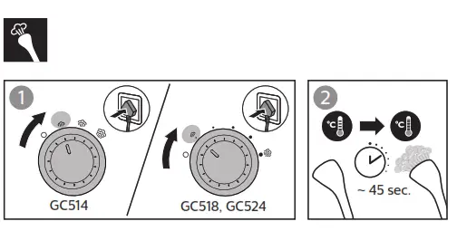 PHILIPS GC Series EasyTouch Plus Garment Steamer - fig 5