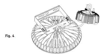 Knightsbridge HBN Series 200W LED High Bay-fig4