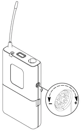 SHURE PGXD Wireless System - Adjusting Levels 2