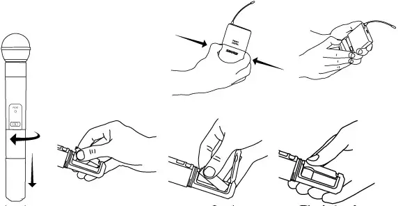 SHURE PGXD Wireless System - Batteries