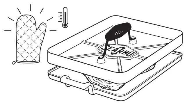SEARBQ Cast Iron Meat Press-2