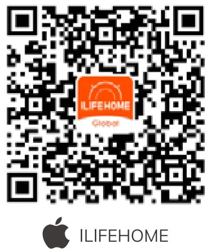 ILIFE V9e Robotic Vacuum Cleaner - Qr Code