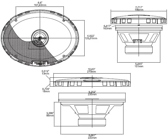 Cerwin-Vega-H7692-2-Way-Coaxial-Speakers-fig-2