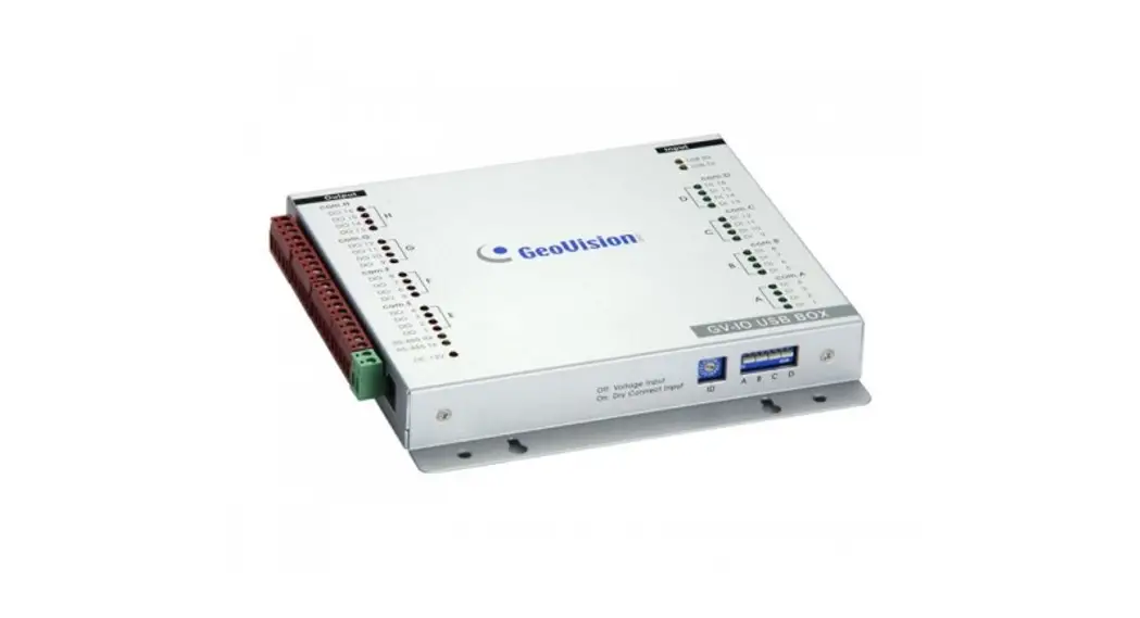 Geovision Gv-io Box 8 Ports / Gv-io Box 8e Integration Module User Guide