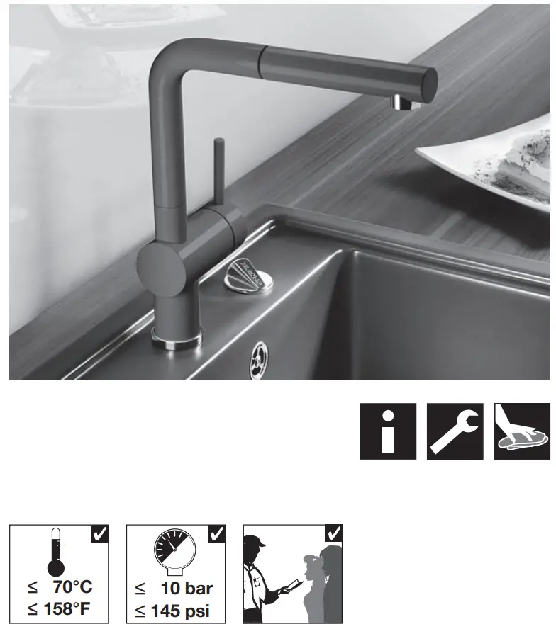 BLANCO LINUS S HD High Pressure - fig 1