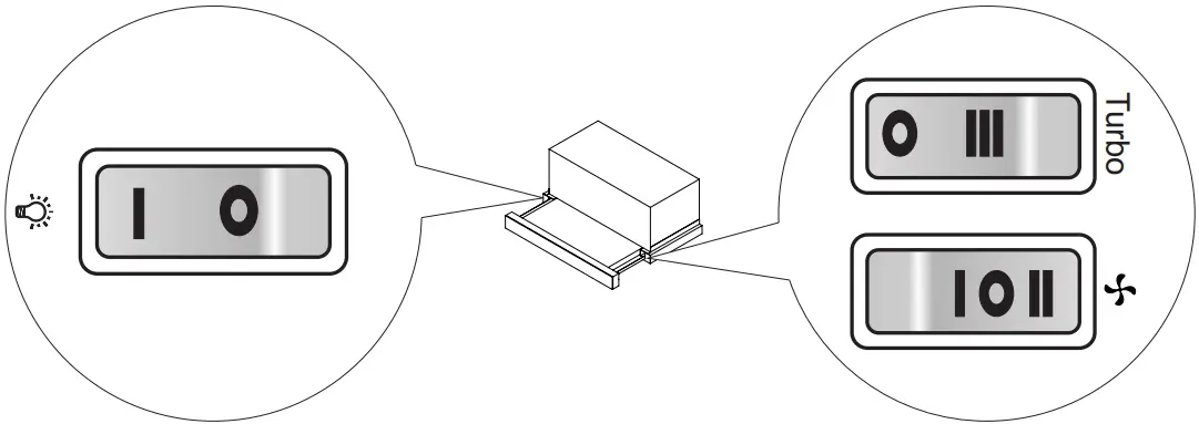 Kitchen hood controls