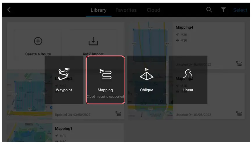 dji FlightHub 2 Cloud Based Aircraft Task Management Platform - Cloud Mapping