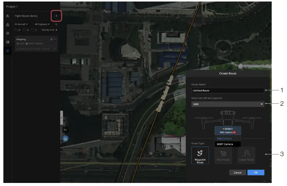 dji FlightHub 2 Cloud Based Aircraft Task Management Platform - Create Flight Routes