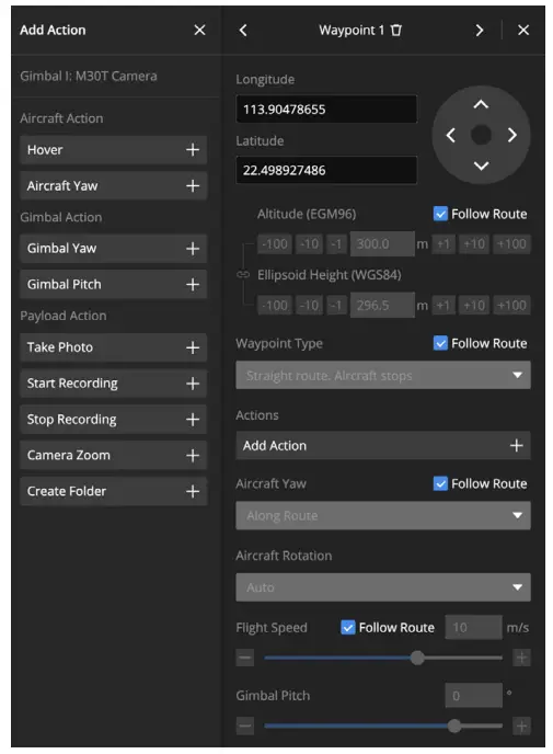 dji FlightHub 2 Cloud Based Aircraft Task Management Platform - Edit Waypoints
