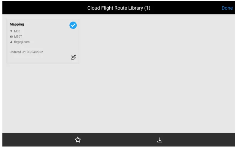 dji FlightHub 2 Cloud Based Aircraft Task Management Platform - Flight Route Library