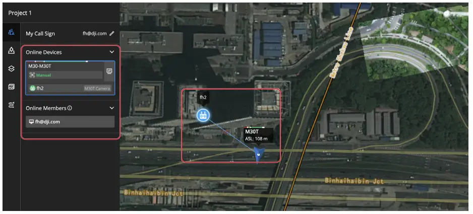 dji FlightHub 2 Cloud Based Aircraft Task Management Platform - Livestreams panel