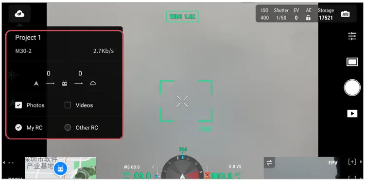 dji FlightHub 2 Cloud Based Aircraft Task Management Platform - upload media