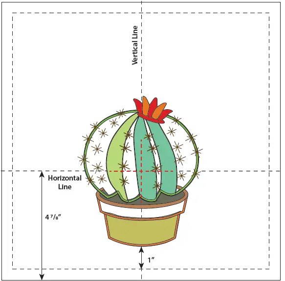 Fabric Confetti Prickly Blooms Wall Hang-10