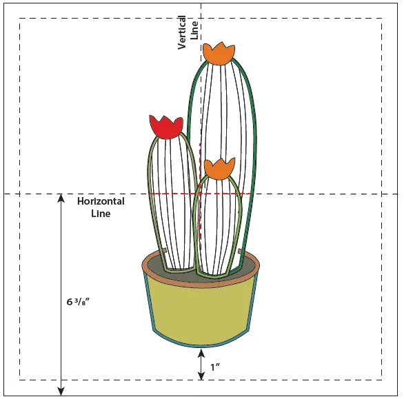 Fabric Confetti Prickly Blooms Wall Hang-7