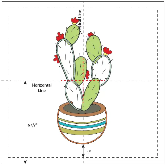 Fabric Confetti Prickly Blooms Wall Hang-9