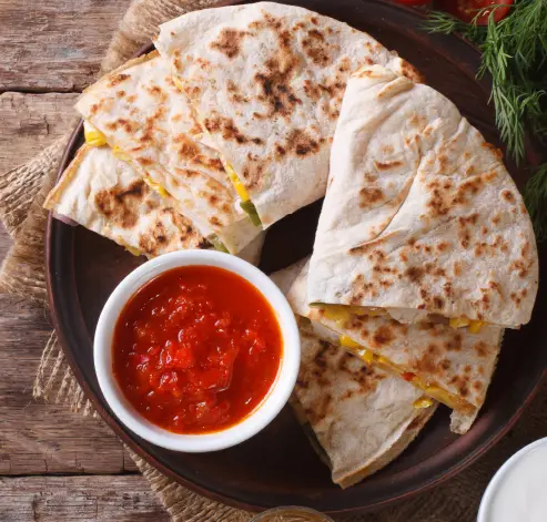 CHICKEN QUESADILLA