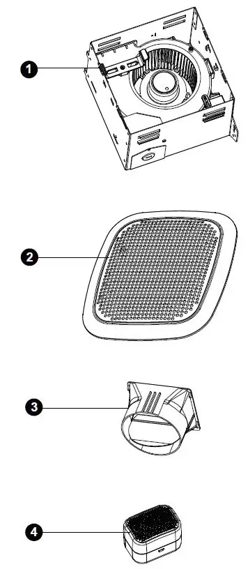DELTA ITG70BT Ventilation Fan with Bluetooth Speaker-1