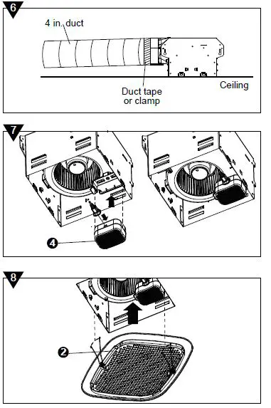DELTA ITG70BT Ventilation Fan with Bluetooth Speaker-8