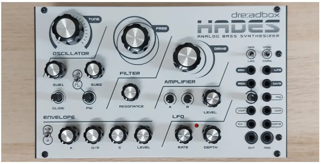 dreadbox HADES Analog Bass Synthesizers - fig 19
