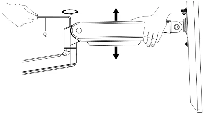 audizio-MAD30G-Triple-PC-Monitor-Bracket-Instruction-fig-10