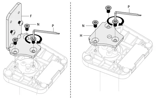 audizio-MAD30G-Triple-PC-Monitor-Bracket-Instruction-fig-3