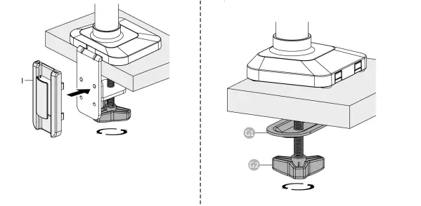 audizio-MAD30G-Triple-PC-Monitor-Bracket-Instruction-fig-5