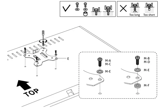 audizio-MAD30G-Triple-PC-Monitor-Bracket-Instruction-fig-8