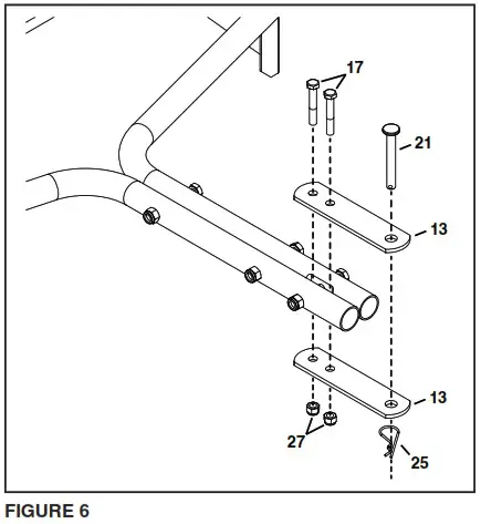 Agri Fab 45 05431 32 Inches Poly Spiker - ASSEMBLY 6