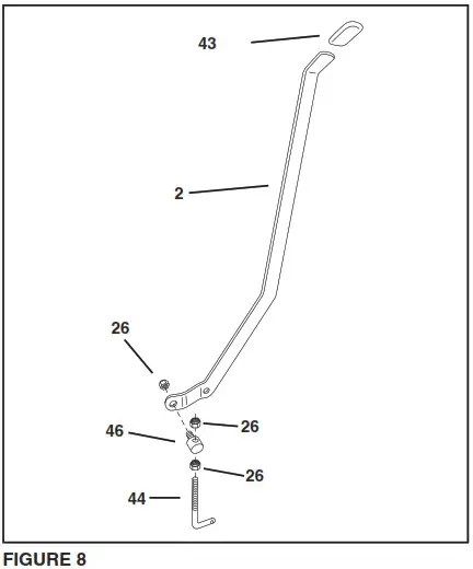 Agri Fab 45 05431 32 Inches Poly Spiker - ASSEMBLY 8