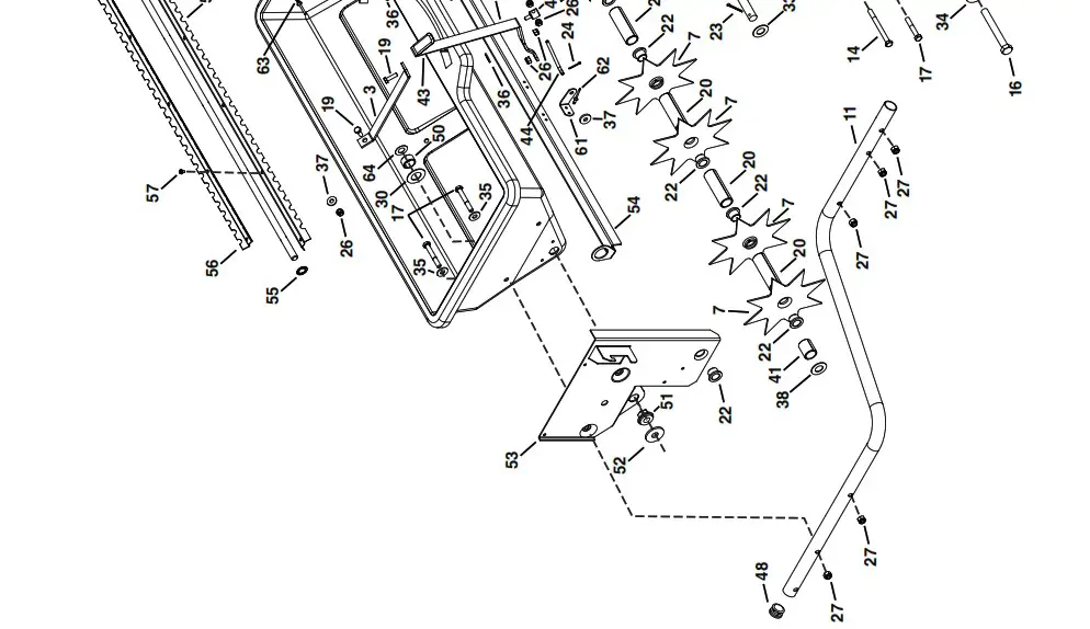 Agri Fab 45 05431 32 Inches Poly Spiker - PARTS FOR 32 POLY SPIKER 2