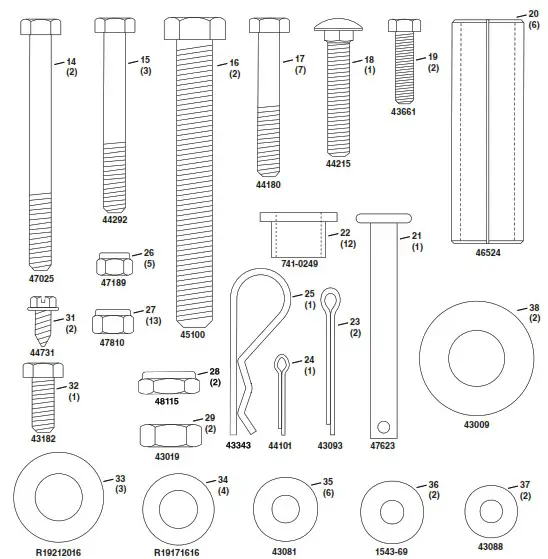 Agri Fab 45 05431 32 Inches Poly Spiker - RULES FOR SAFE OPERATIONS 2