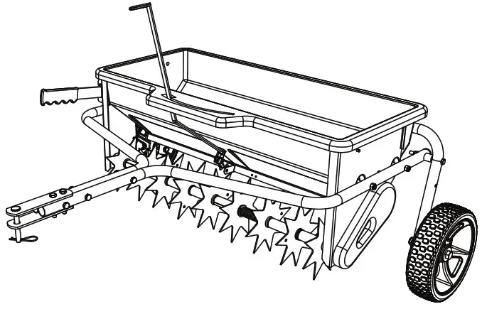 Agri Fab 45 05431 32 Inches Poly Spiker - cover