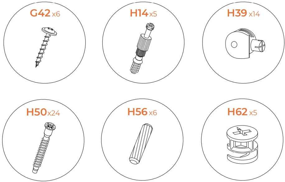 ASHLEY 10506096 Twin Bookcase Headboard - fig 3