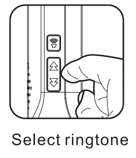 J EL 93114 Wireless Doorbell DC black - Fig 2