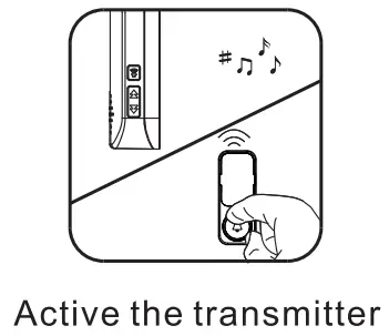 J EL 93114 Wireless Doorbell DC black - Fig 4