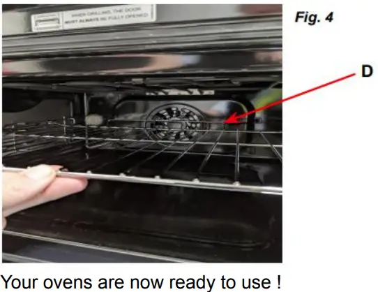 Hotpoint HDM67G0CMB UK Freestanding 60x60 Double Cooker - fig 26
