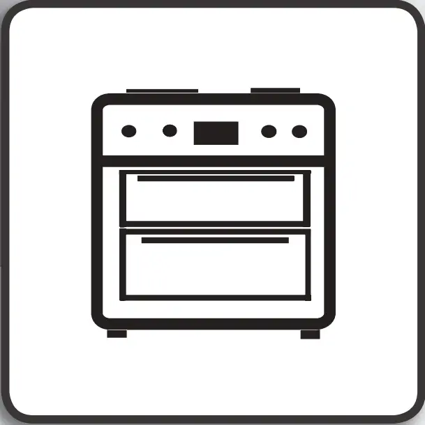 Hotpoint HDM67G0CMB UK Freestanding 60x60 Double Cooker