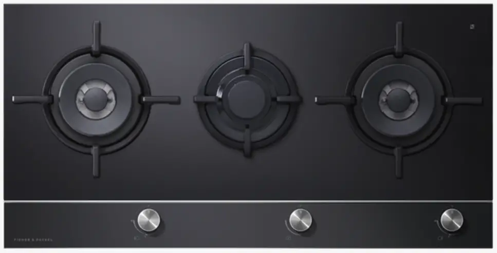 FISHER PAYKEL CG903DLPGB1 90cm Gas on Glass Cooktop LPG-fig1