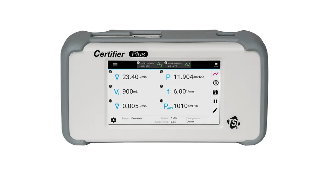 Tsi 4089 Certifier Plus Flow Analyzer User Guide