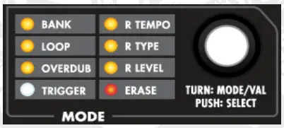 electro-harmonix Dual Stereo Looper 22500 -EXPLANATION OF MODES -