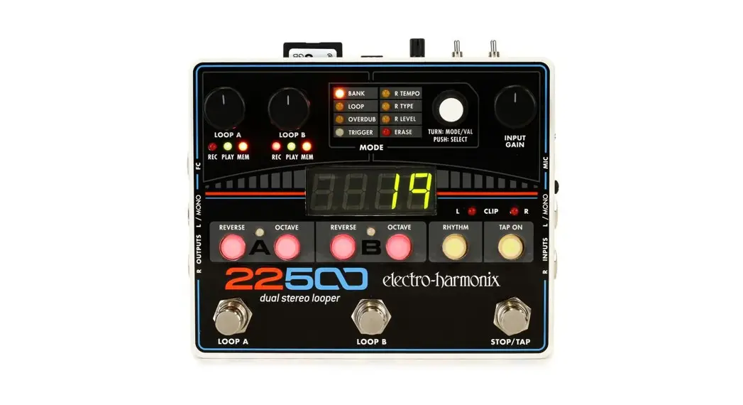 Electro-harmonix Dual Stereo Looper 22500 User Manual Electro-harmonix Dual Stereo Looper 22500 User Manual