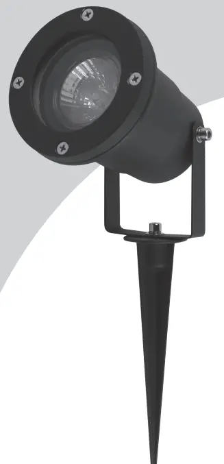 HOFTRONIC 5435218 Sydney GU10 LED Garden Spike Light