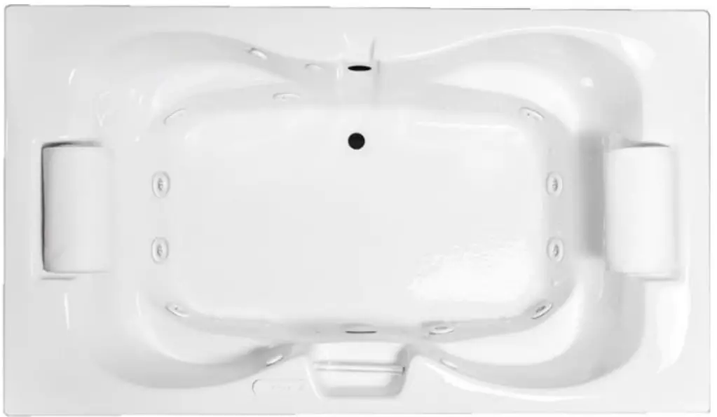 Laurel Mountain SENECA II 72 X 48 Inch Drop In Acrylic Whirlpool