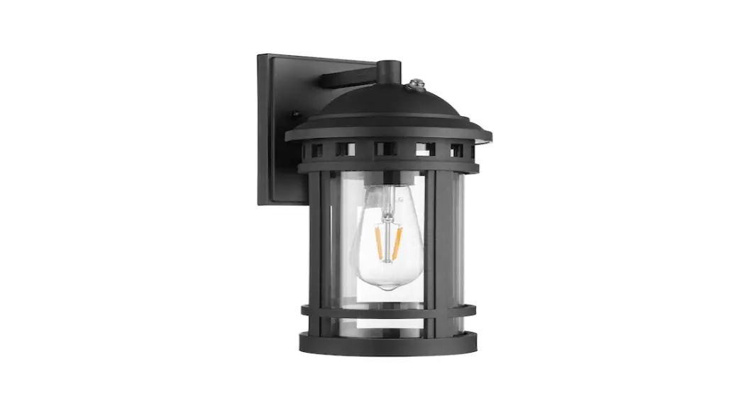 Harbor Breeze Keg1601a-2 Marken 1-light 8.87-in Matte Black Outdoor Wall Light Instruction Manual Harbor Breeze Keg1601a-2 Marken 1-light 8.87-in Matte Black Outdoor Wall Light Instruction Manual