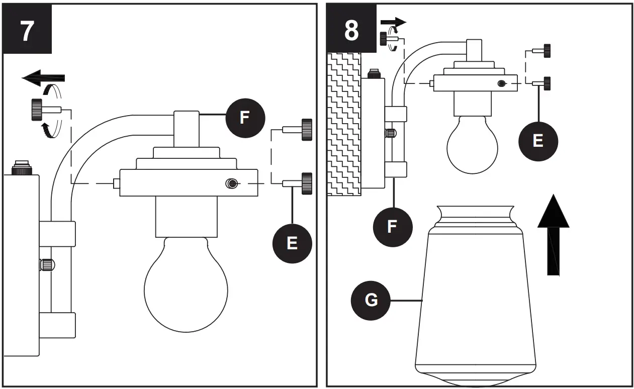Harbor Breeze KEG1601A-2 Marken 1-Light 8.87-in Matte Black Outdoor Wall Light - fig 11