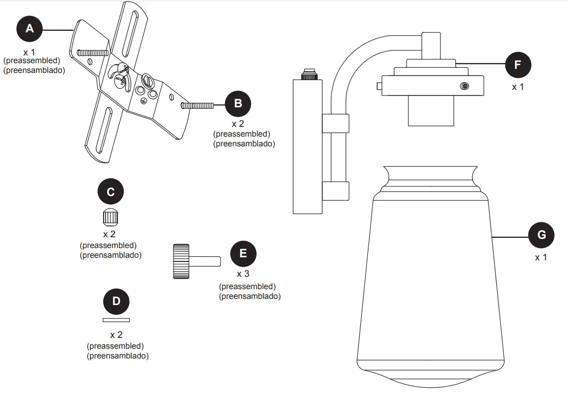 Harbor Breeze KEG1601A-2 Marken 1-Light 8.87-in Matte Black Outdoor Wall Light - fig 3