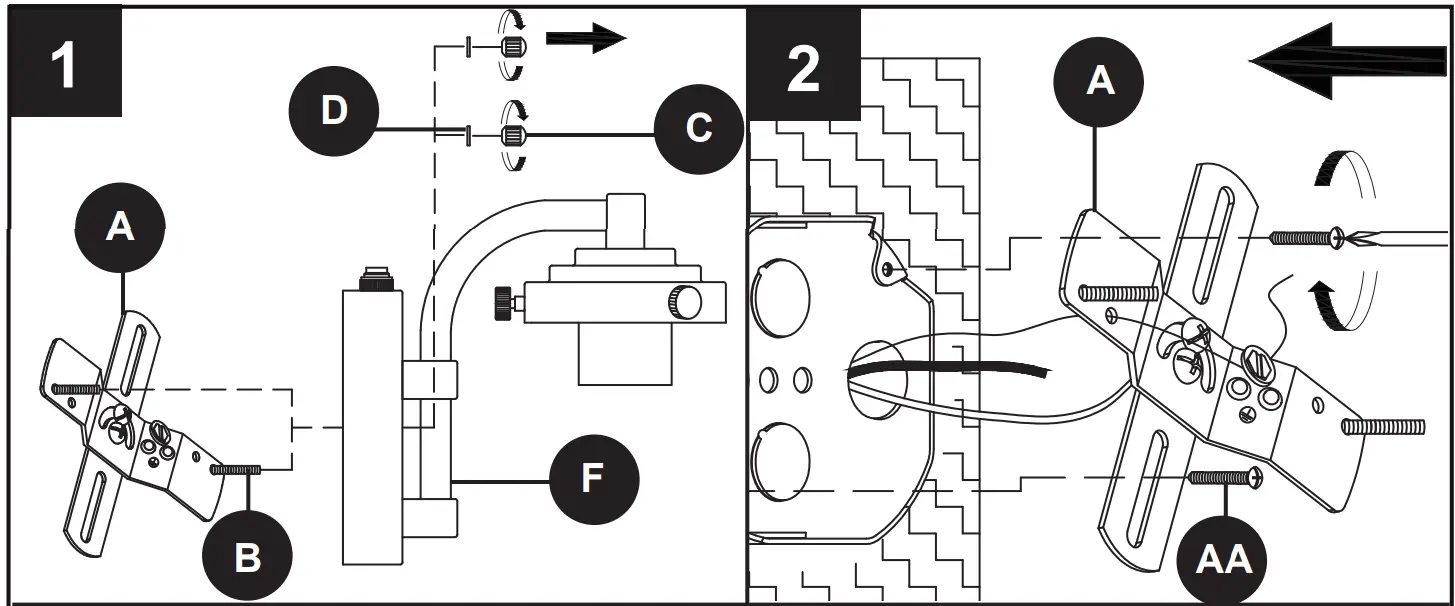 Harbor Breeze KEG1601A-2 Marken 1-Light 8.87-in Matte Black Outdoor Wall Light - fig 6