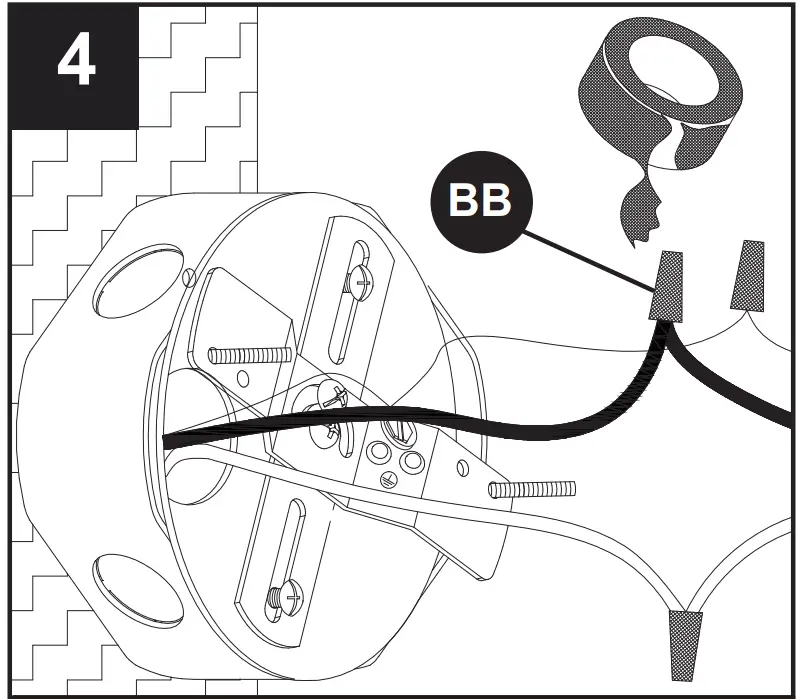 Harbor Breeze KEG1601A-2 Marken 1-Light 8.87-in Matte Black Outdoor Wall Light - fig 8