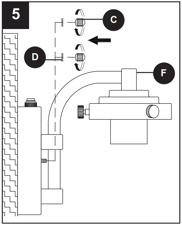 Harbor Breeze KEG1601A-2 Marken 1-Light 8.87-in Matte Black Outdoor Wall Light - fig 9
